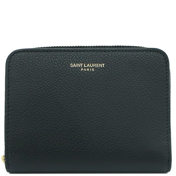Saint Laurent Bilfold Wallet Zip Around Black - Picture 1 of 10